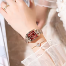 Reloj de Cuarzo Rectangular para Mujer