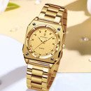 Reloj de Lujo Elegante Cuadrado para Mujer