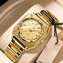 Reloj de Lujo Elegante Cuadrado para Mujer