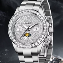 Reloj Mecánico con Diamantes para Hombre