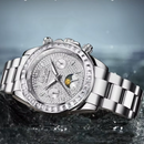 Reloj Mecánico con Diamantes para Hombre