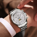Reloj Mecánico con Diamantes para Hombre