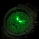 Reloj Dorado con Diamantes