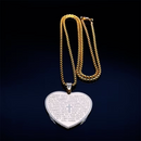 Collar de Corazón con Versículo Bíblico