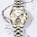 Reloj de Lujo para Mujer con Fase Lunar