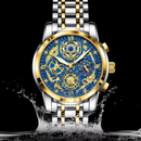 Reloj de cuarzo original de estilo hueco