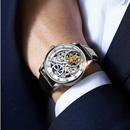 Reloj Esqueleto de Cuero