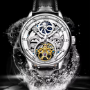 Reloj Esqueleto de Cuero