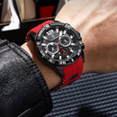 Reloj Deportivo con Correa de Silicona para Hombre