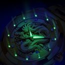 Reloj dragón de lujo