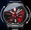 Reloj Diseño Rueda de Coche de Lujo